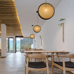 Creative Rattan Retro Lamp – Handmade Restaurant Chandelier Light