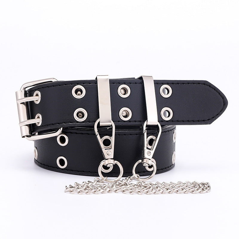 Stylish Double-Breasted Waist Belt for Girls