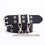 Stylish Double-Breasted Waist Belt for Girls