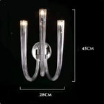 Modern Glass Chandelier – Creative Duplex Restaurant Ceiling Lamp