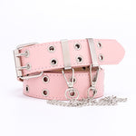 Stylish Double-Breasted Waist Belt for Girls