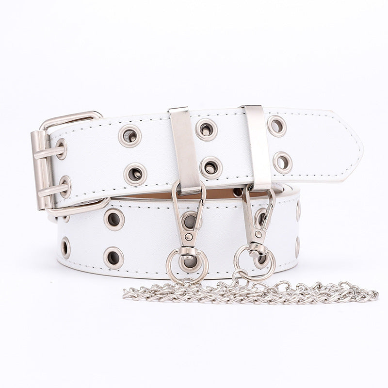 Stylish Double-Breasted Waist Belt for Girls