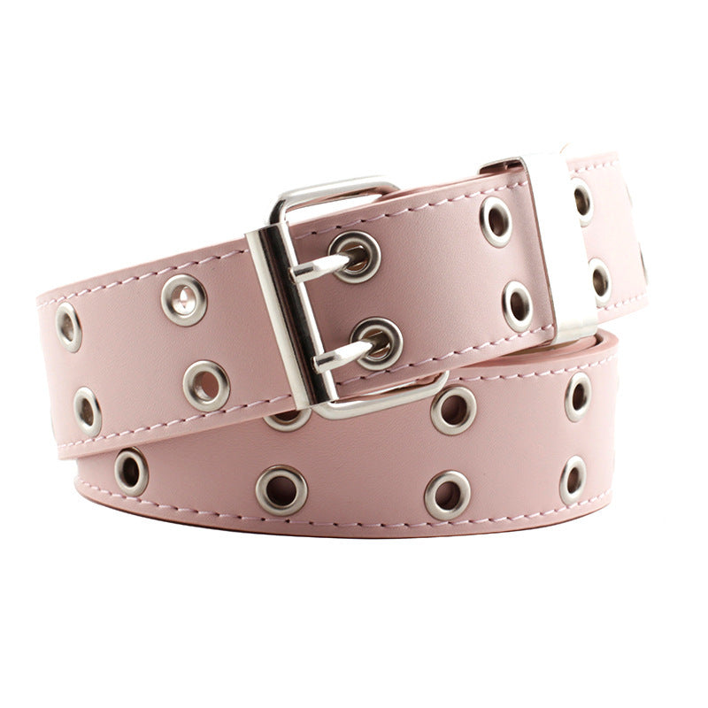 Stylish Double-Breasted Waist Belt for Girls