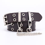Stylish Double-Breasted Waist Belt for Girls