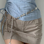 Women’s Metal Waist Chain – Retro Dress Accessory