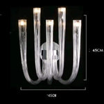 Modern Glass Chandelier – Creative Duplex Restaurant Ceiling Lamp