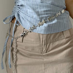 Women’s Metal Waist Chain – Retro Dress Accessory