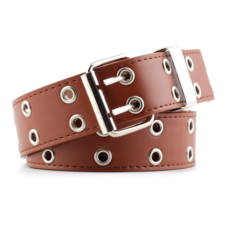 Stylish Double-Breasted Waist Belt for Girls