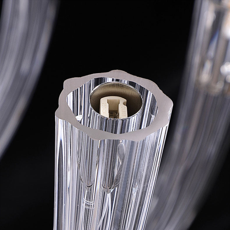 Modern Glass Chandelier – Creative Duplex Restaurant Ceiling Lamp